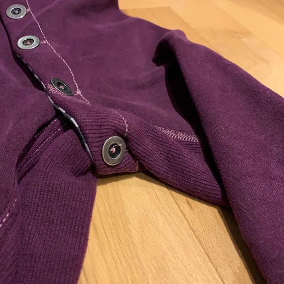 🌟HP🌟EUC Lululemon Special Edition Burgundy Hoodie detachable sleeves - size 10 - Picture 6 of 16